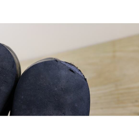 Stuart Weitzman Shoes Womens 8M Black Leather Oxfords Studs Trim Derby Spain - Picture 8 of 10